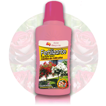 Fertilizante líquido específico para rosales de tallo alto